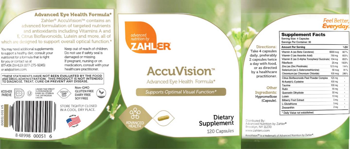 Zahler, AccuVision label