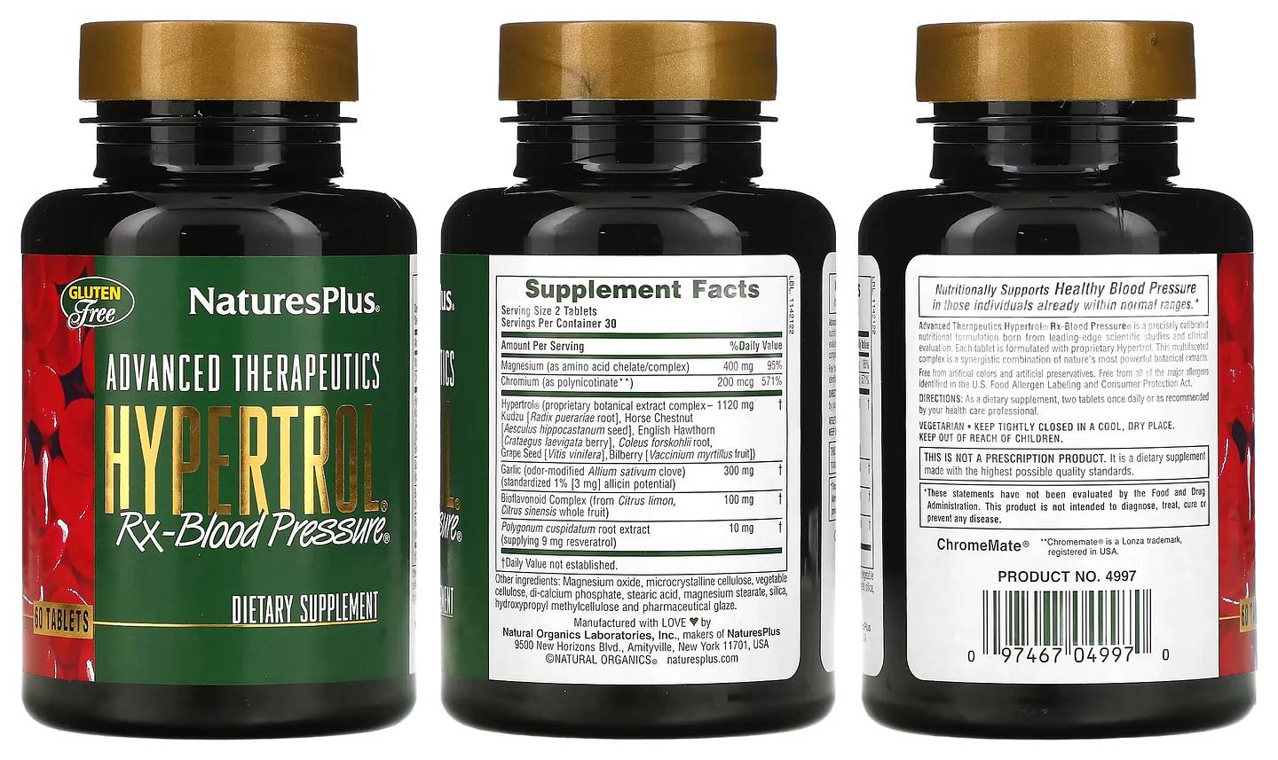 NaturesPlus, Advanced Therapeutics packaging