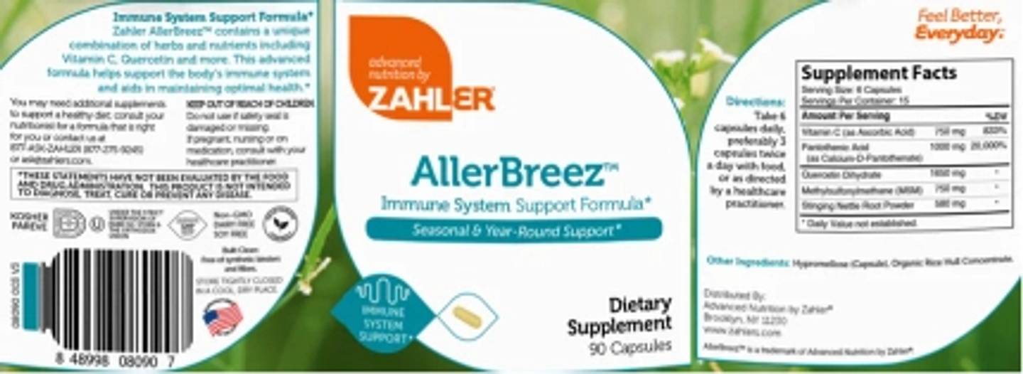 Zahler, AllerBreez label