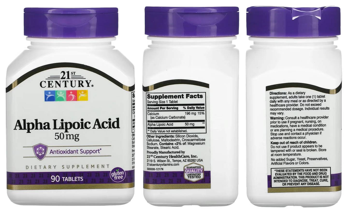 21st Century, Alpha Lipoic Acid packaging