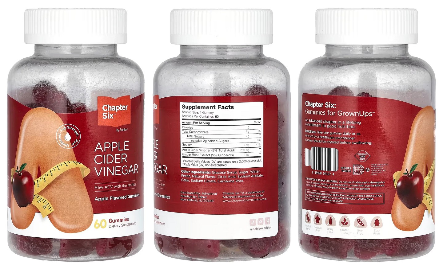 Chapter Six, Apple Cider Vinegar packaging