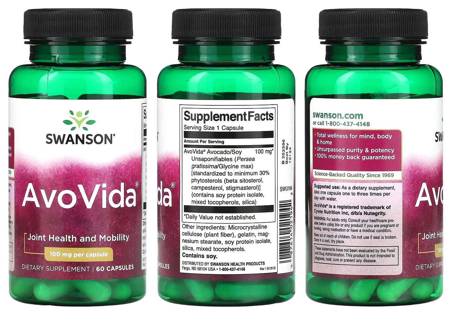 Swanson, AvoVida packaging