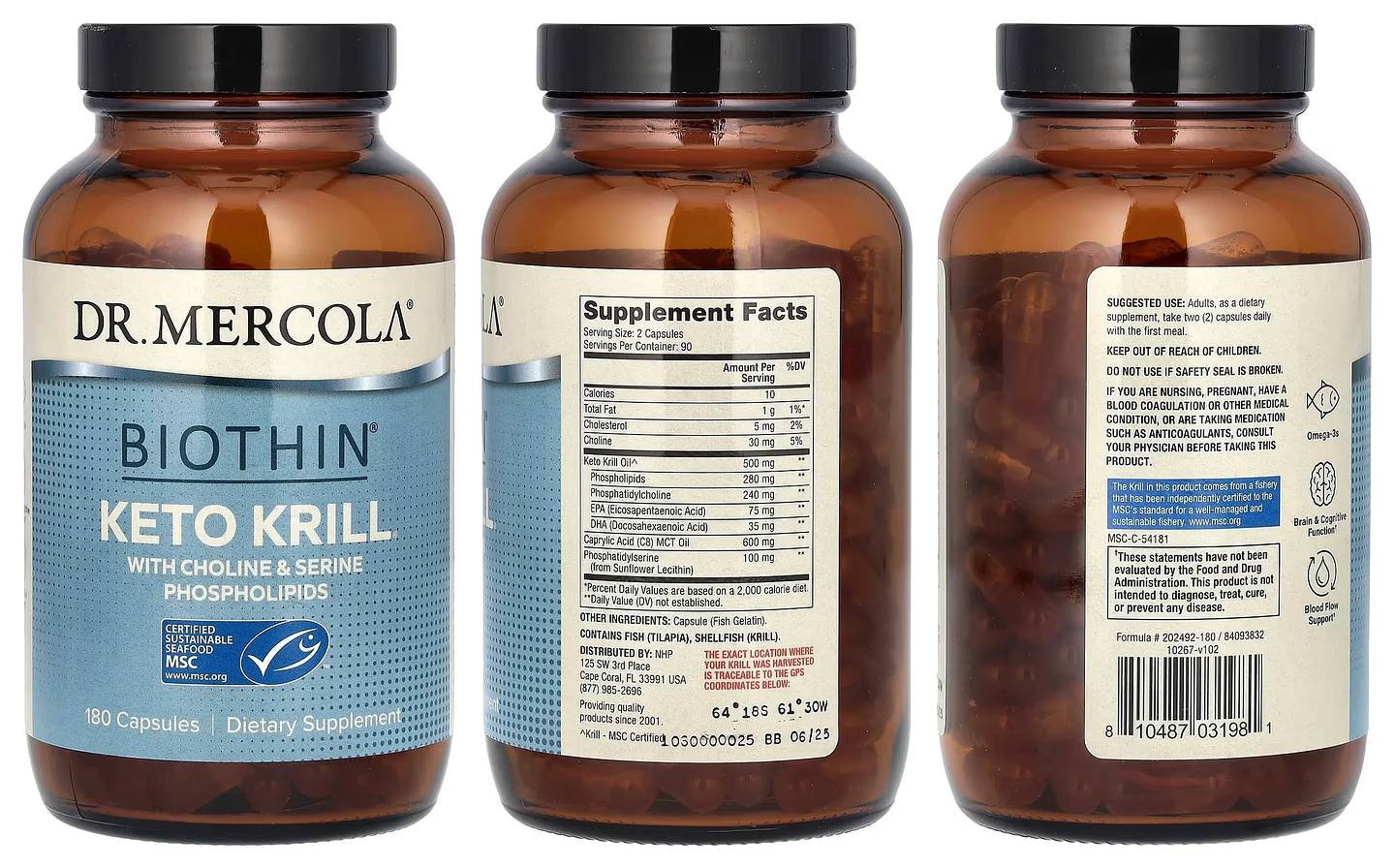 Dr. Mercola, Biothin packaging