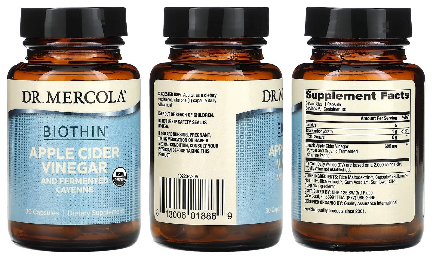 Dr. Mercola, Biothin packaging