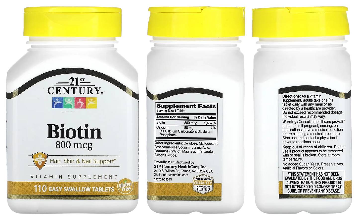 21st Century, Biotin packaging