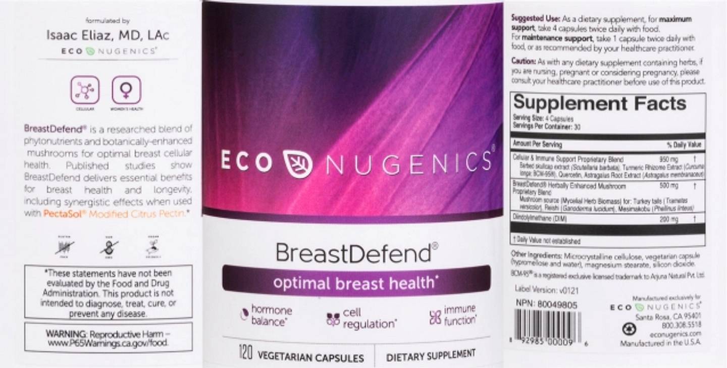 Econugenics, BreastDefend label