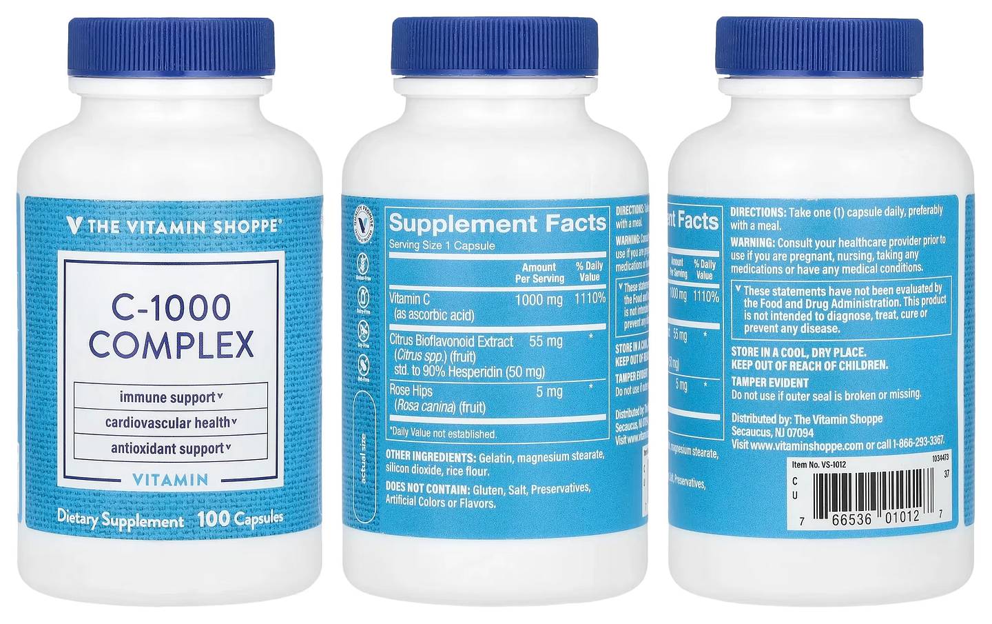 The Vitamin Shoppe, C-1000 Complex packaging