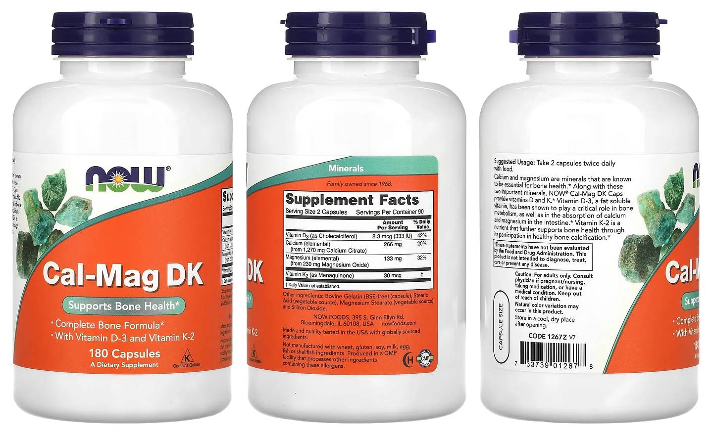 NOW Foods, Cal-Mag DK packaging