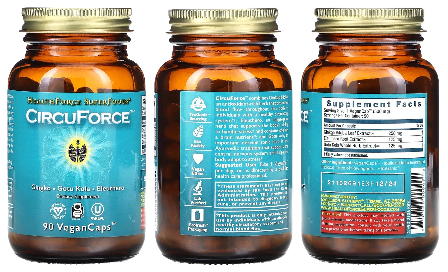 HealthForce Superfoods, CircuForce packaging