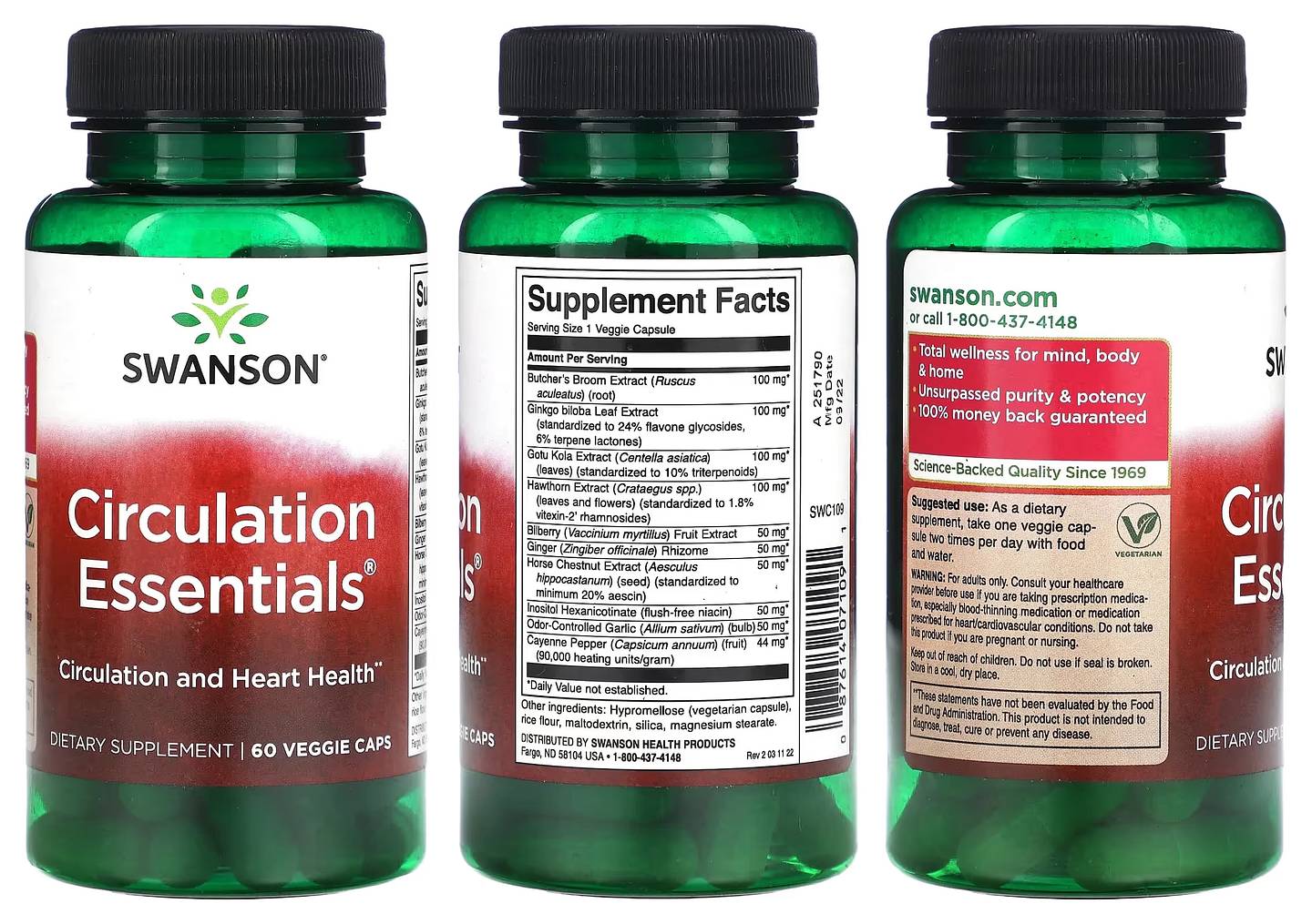 Swanson, Circulation Essentials packaging