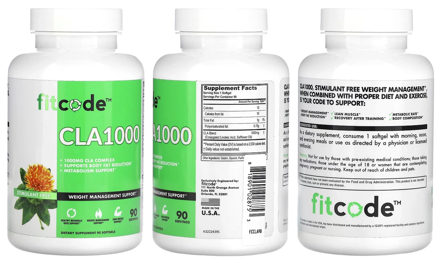 fitcode, CLA1000 packaging