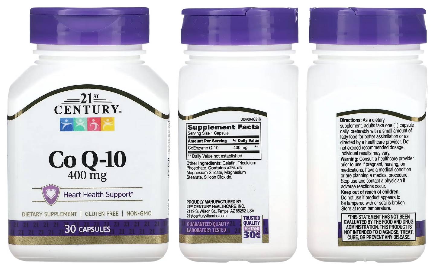 21st Century, Co Q-10 packaging