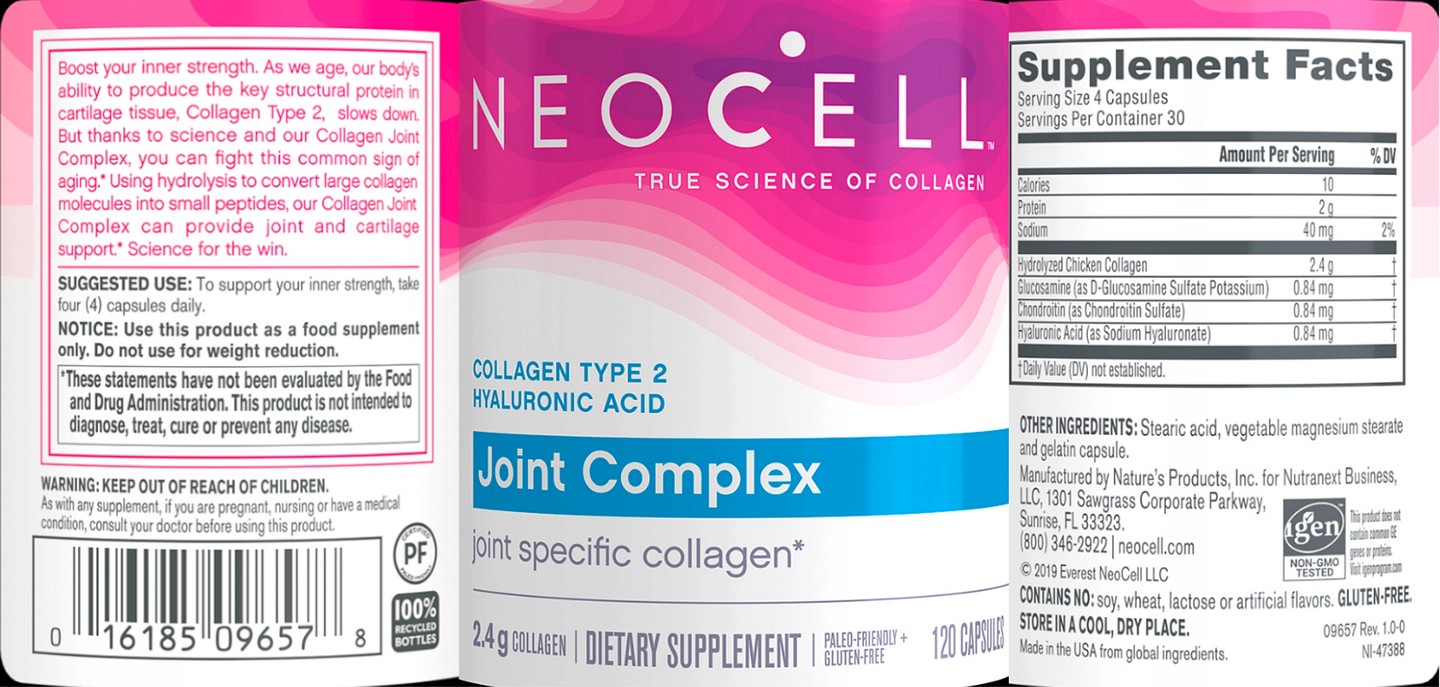 NeoCell, Collagen Joint Complex label