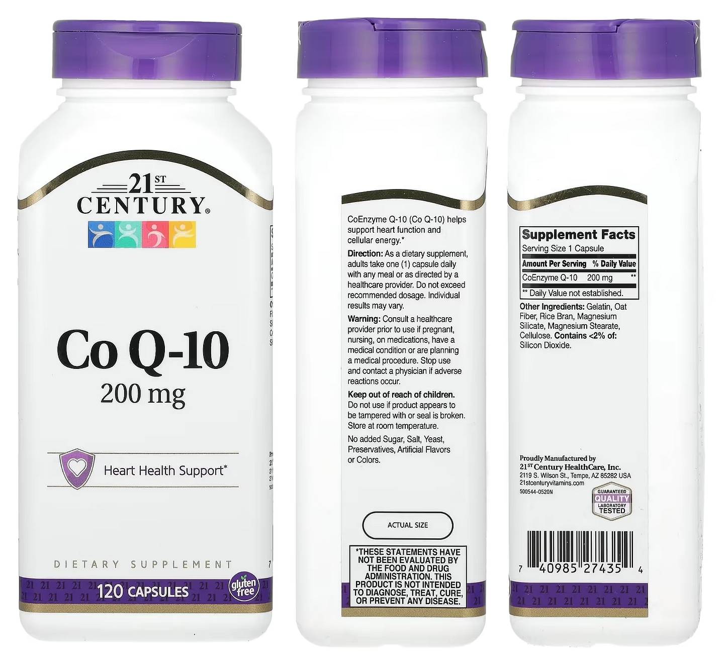 21st Century, CoQ10 packaging