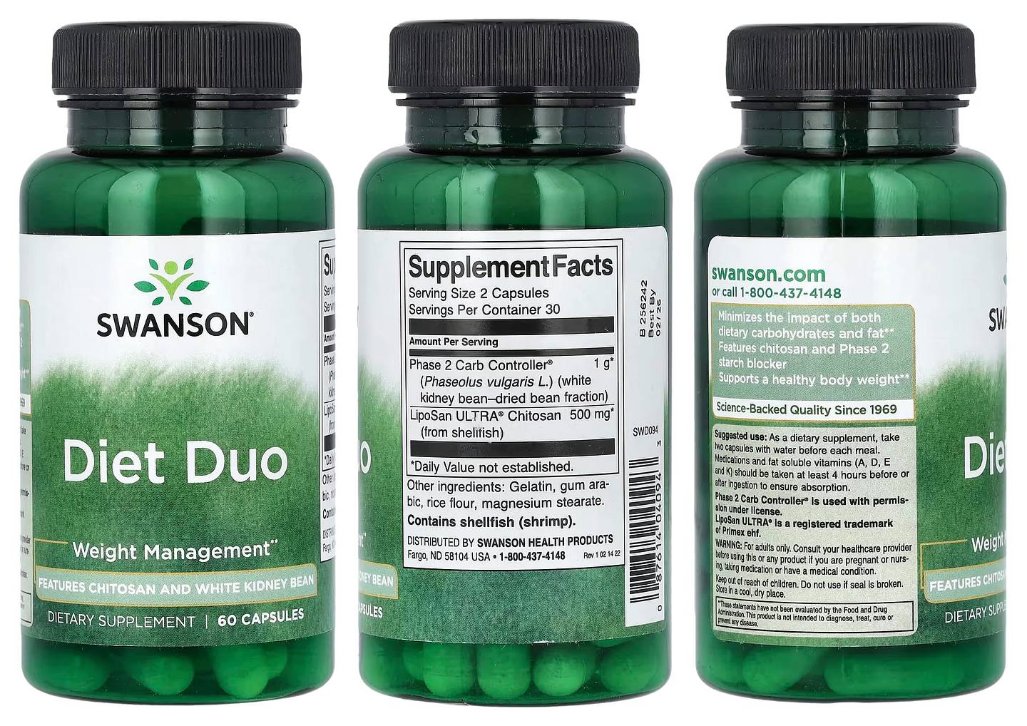 Swanson, Diet Duo packaging