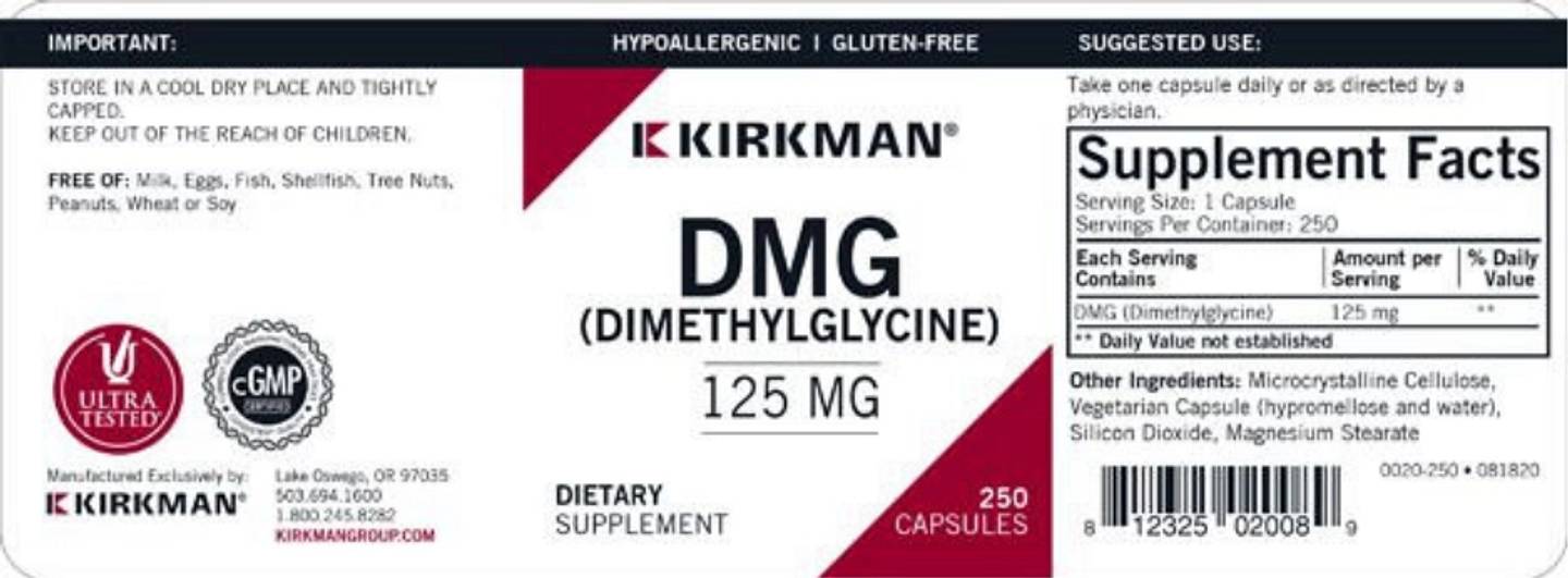 Kirkman Labs, DMG label