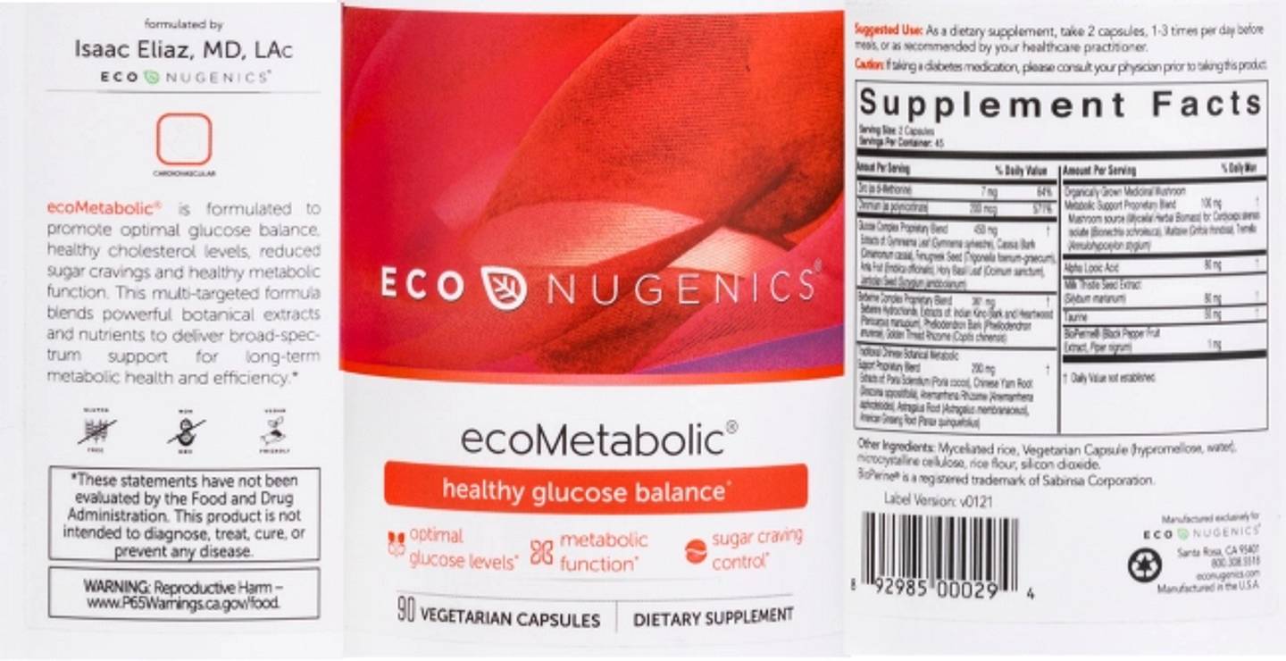 Econugenics, ecoMetabolic label