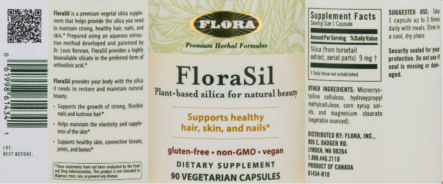 Flora, FloraSil label