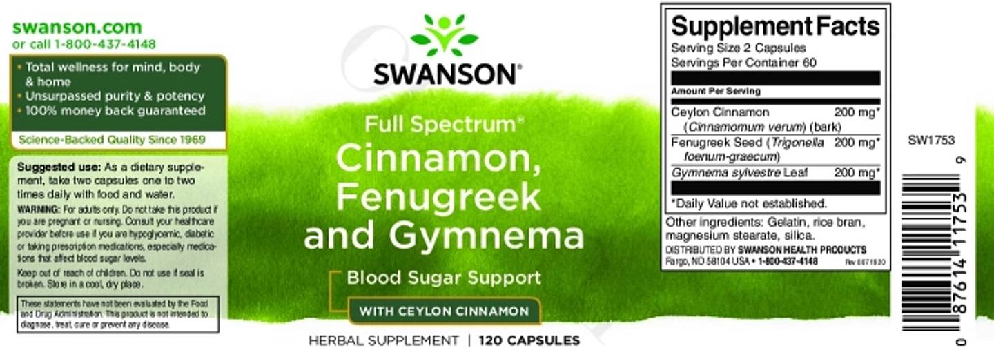 Swanson, Full Spectrum Cinnamon label