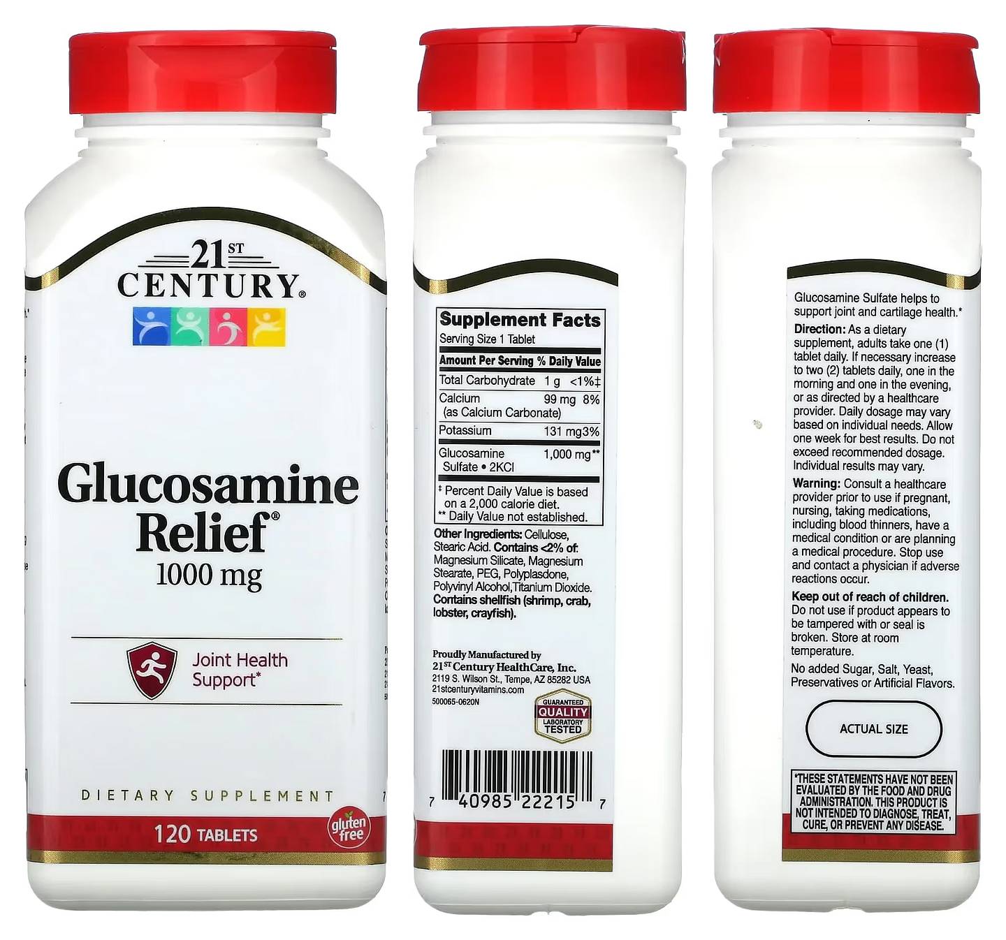 21st Century, Glucosamine Relief packaging