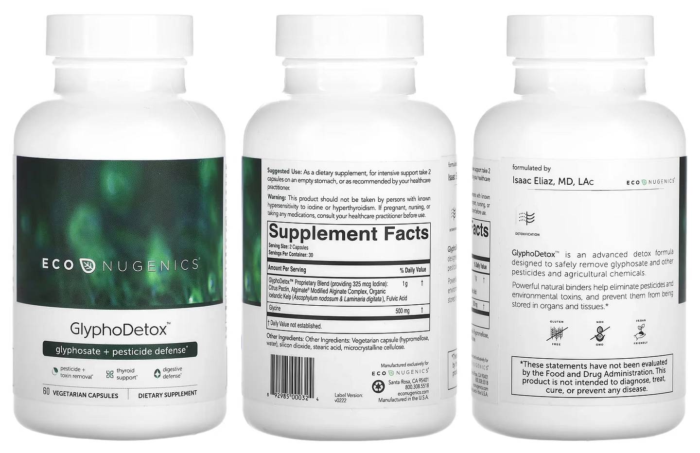 Econugenics, GlyphoDetox packaging