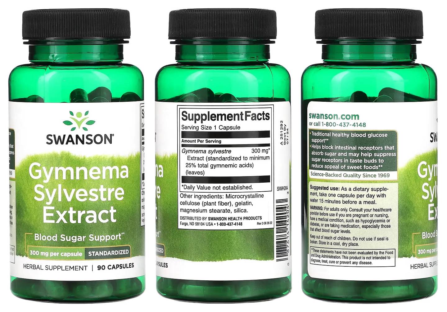 Swanson, Gymnema Sylvestre Extract packaging