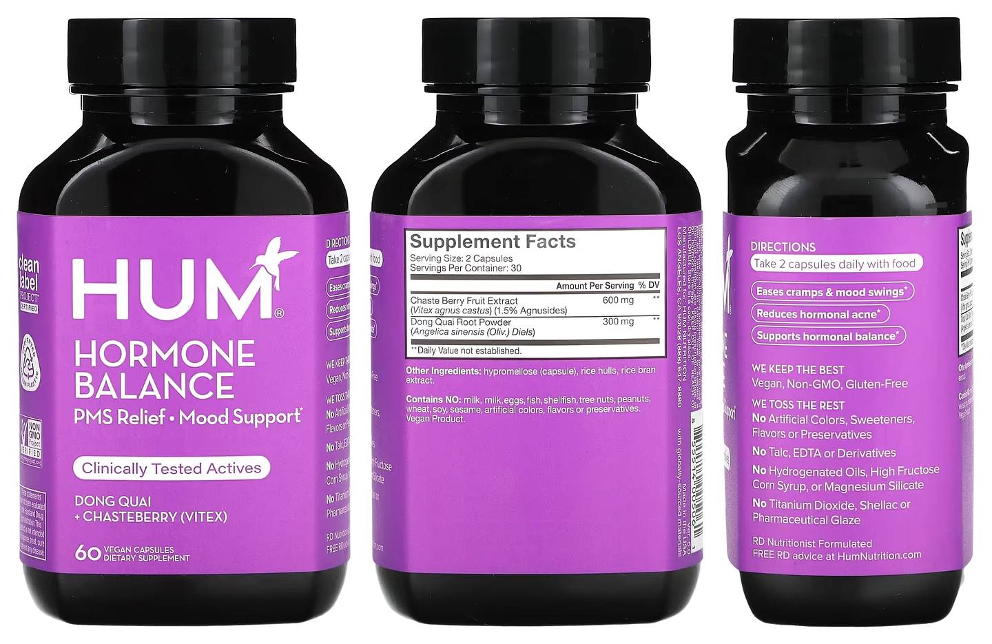HUM Nutrition, Hormone Balance packaging
