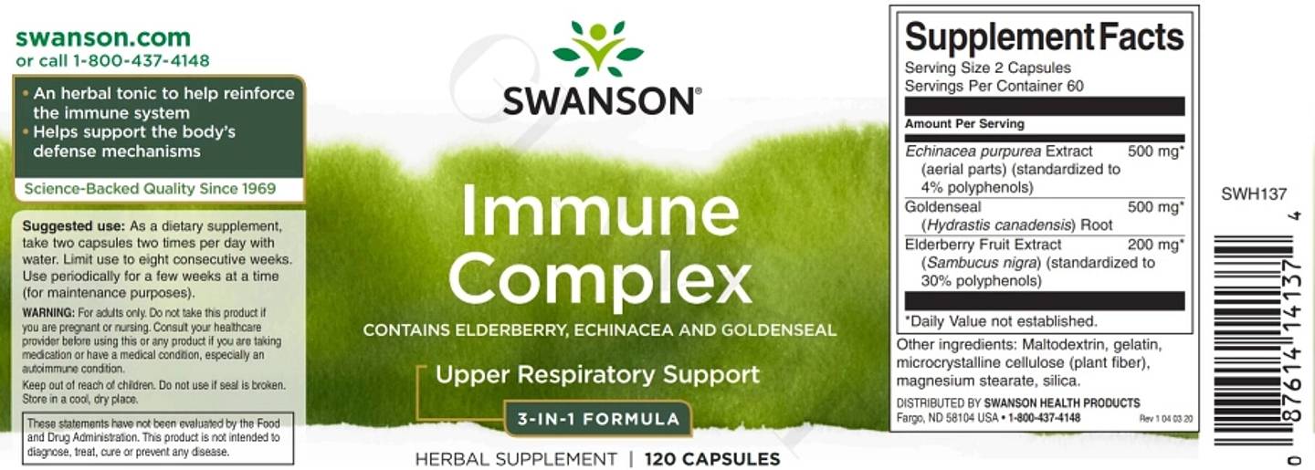 Swanson, Immune Complex label