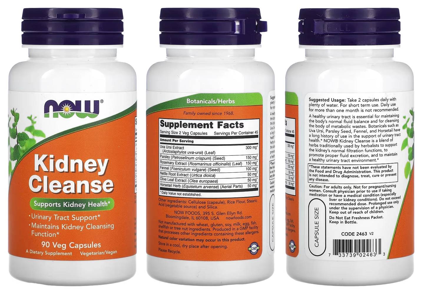 NOW Foods, Kidney Cleanse packaging