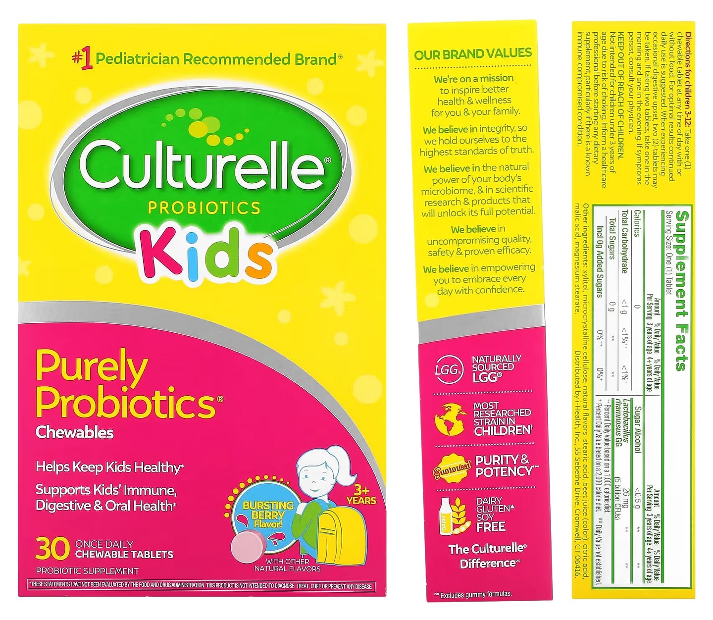 Culturelle, Kids packaging