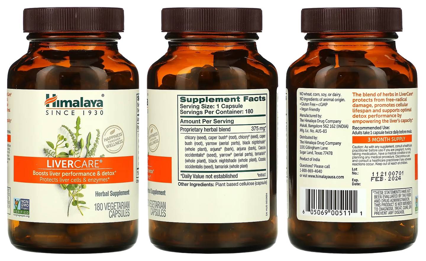 Himalaya, Liver Care packaging