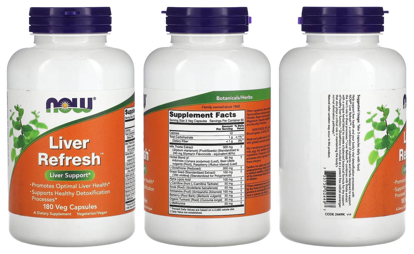 NOW Foods, Liver Refresh packaging