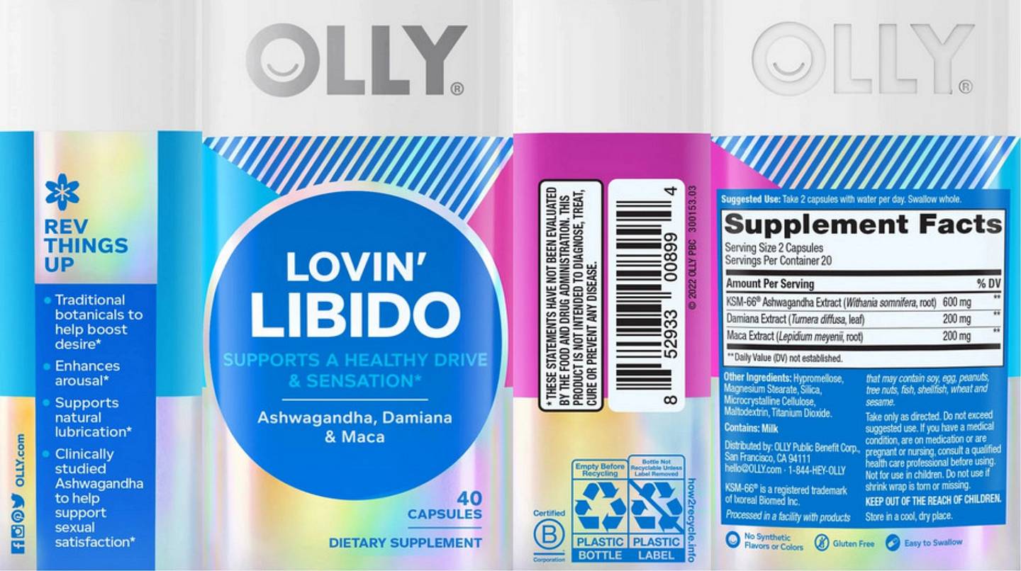 OLLY, Lovin' Libido label