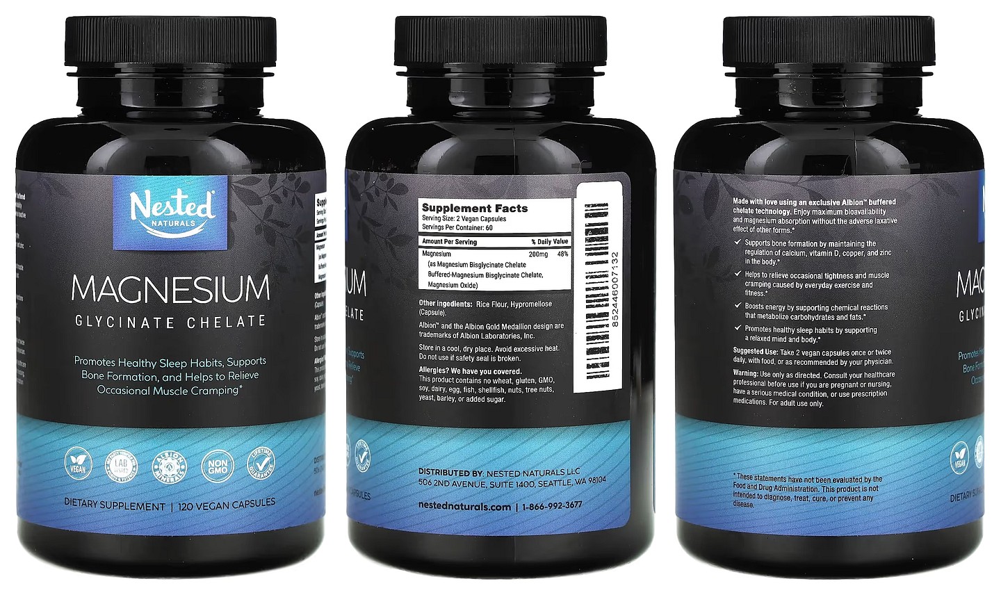 Nested Naturals, Magnesium packaging