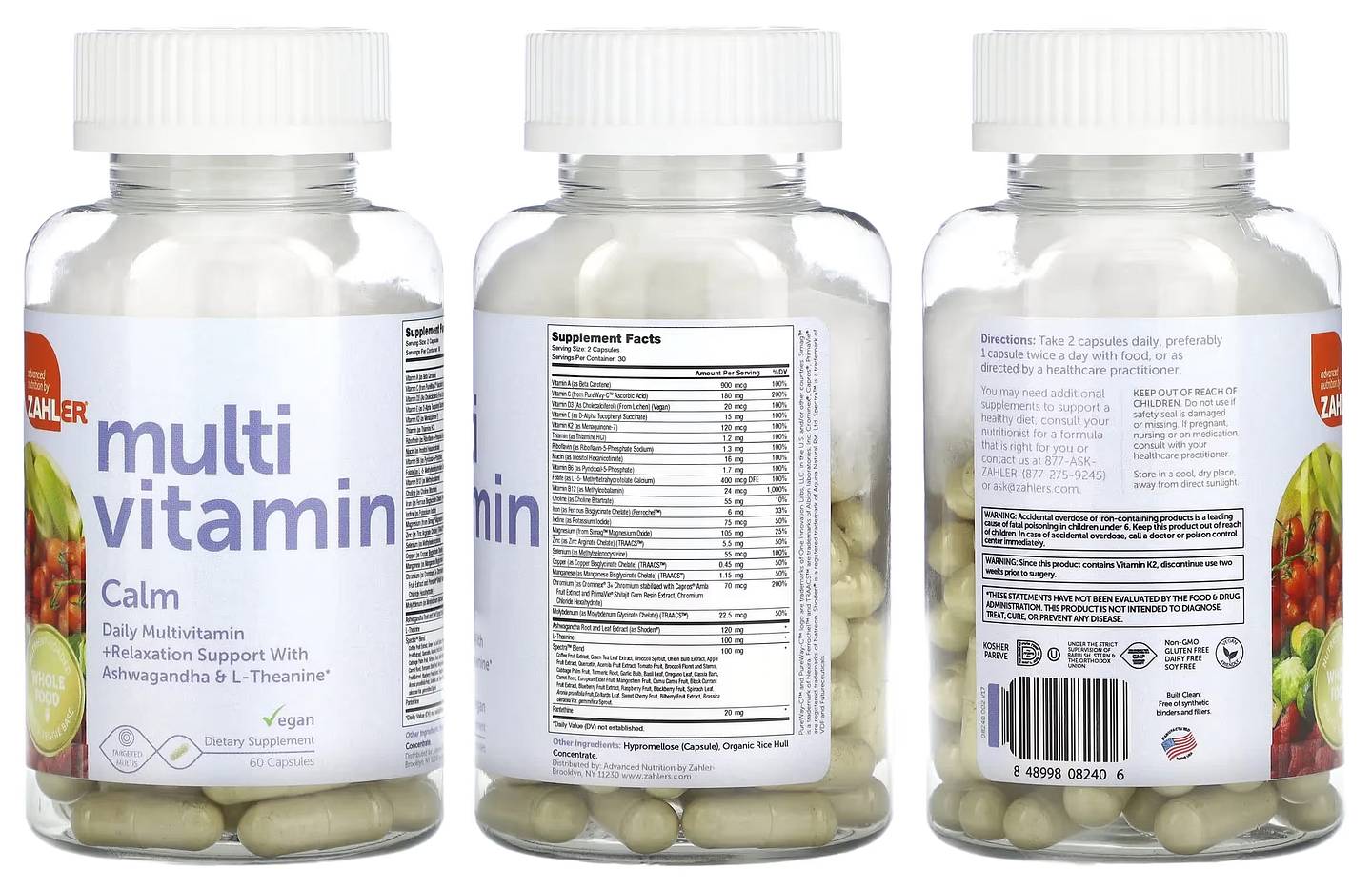 Zahler, Multivitamin packaging