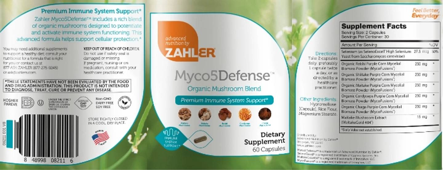 Zahler, Myco5Defense label