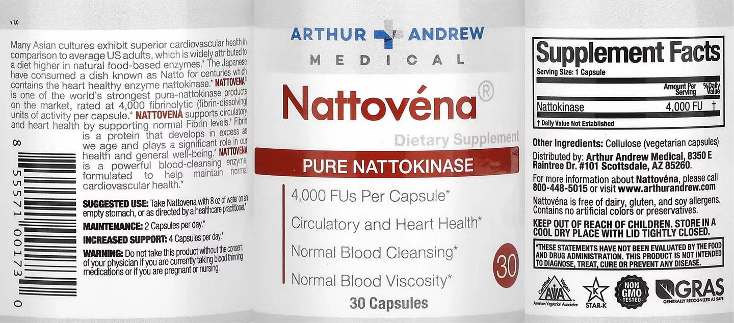 Arthur Andrew Medical, Nattovena label