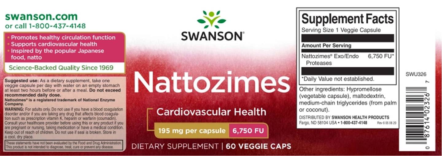 Swanson, Nattozimes label