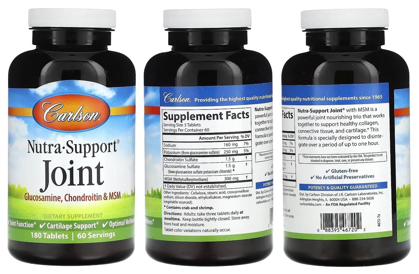 Carlson, Nutra-Support Joint packaging