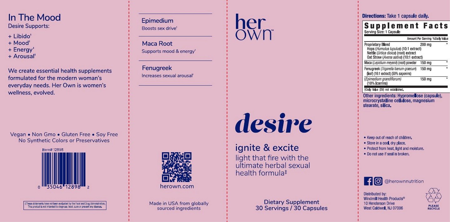 Her Own, Passion label