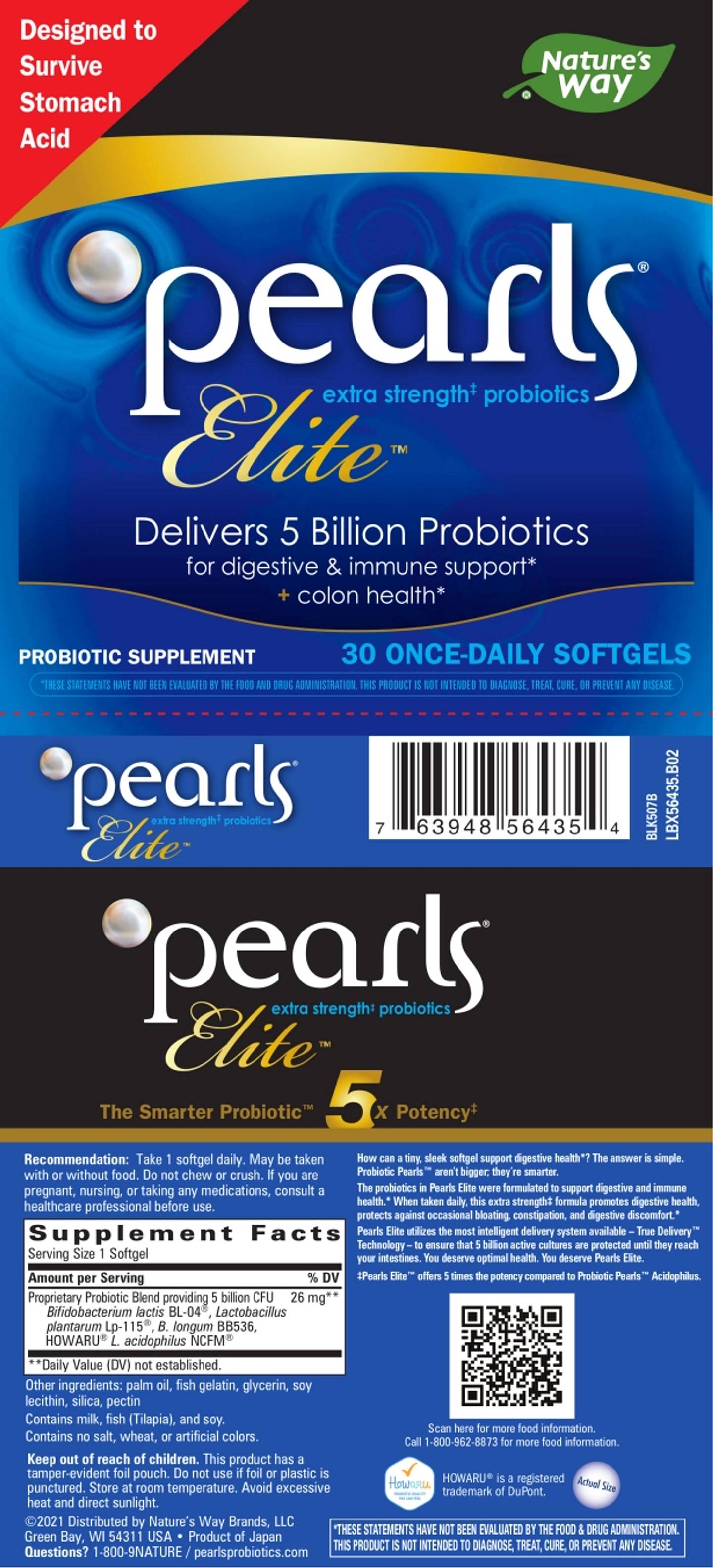 Nature's Way, Pearls Elite label