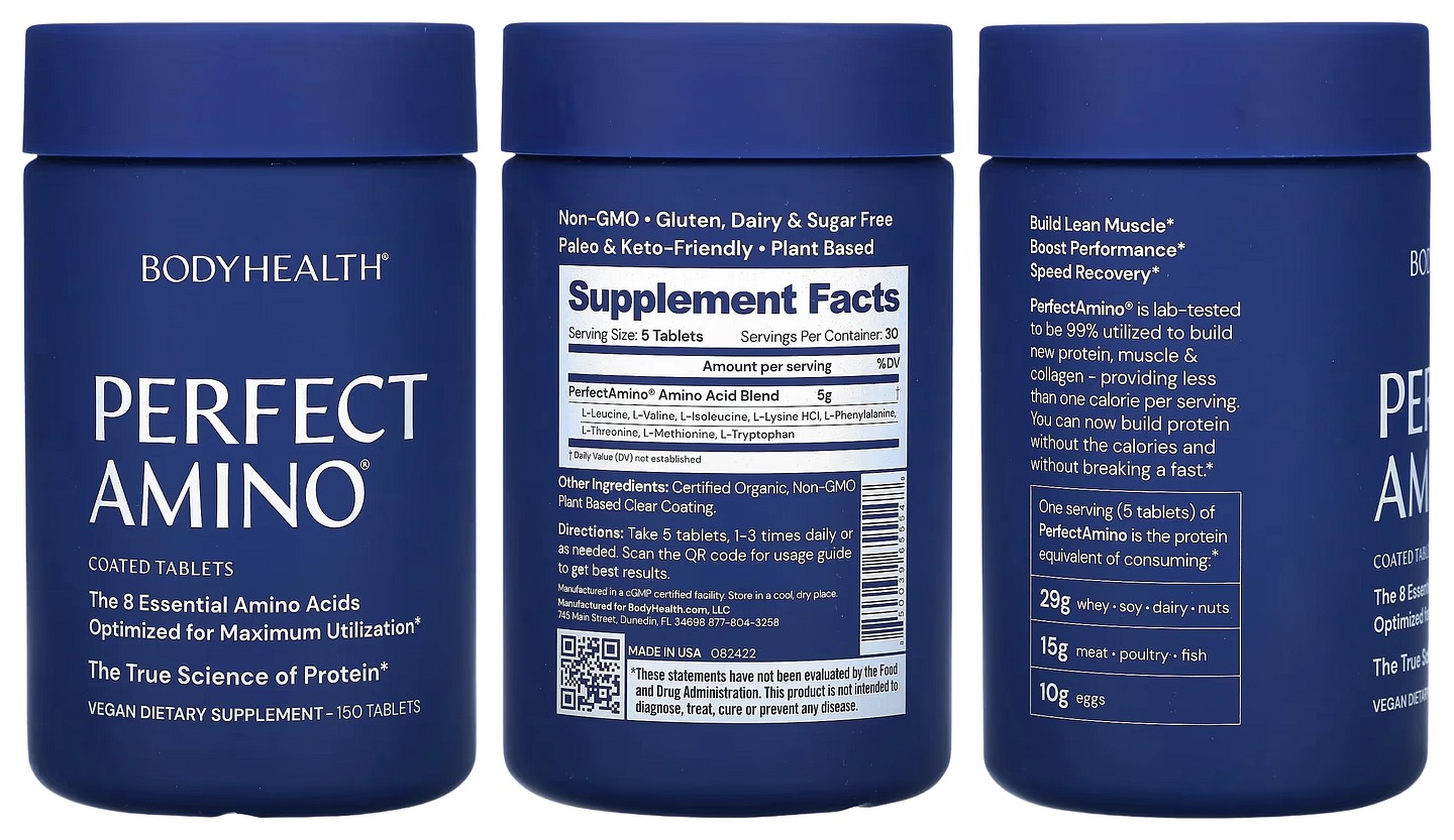 BodyHealth, Perfect Amino packaging