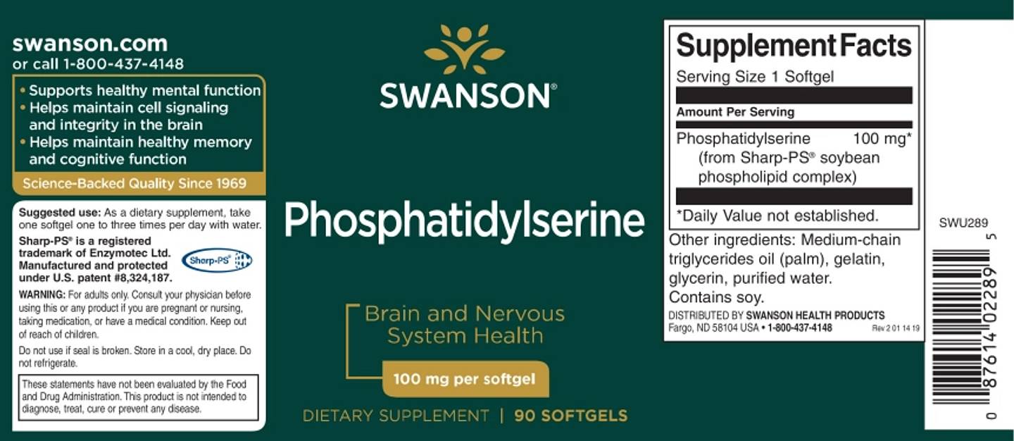 Swanson, Phosphatidylserine label