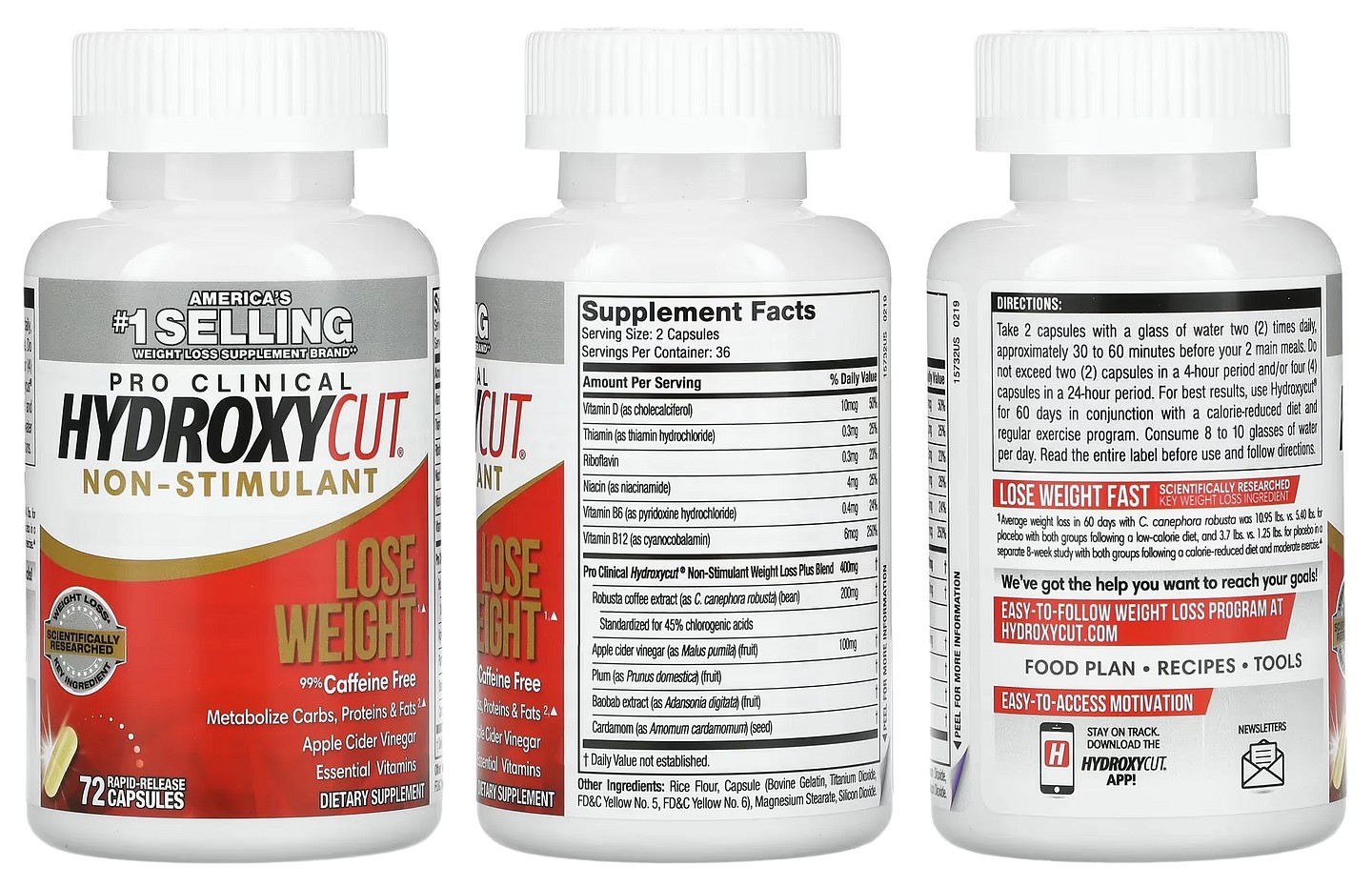 Hydroxycut, Pro Clinical Hydroxycut packaging