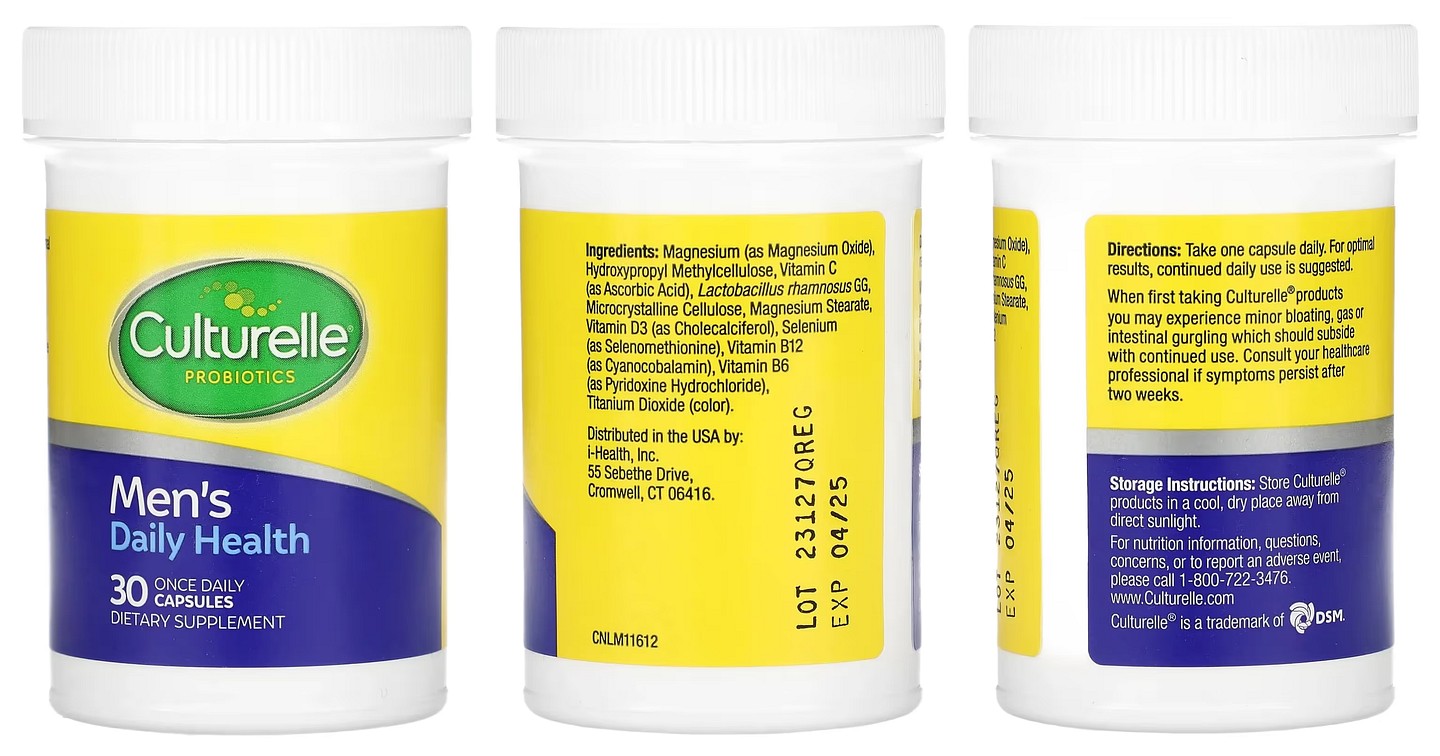 Culturelle, Probiotics packaging