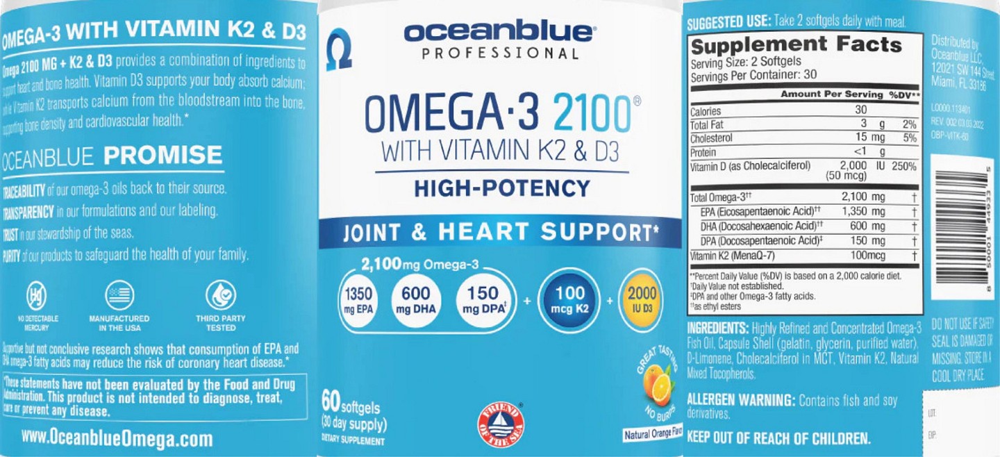 OceanBlue, Professional label
