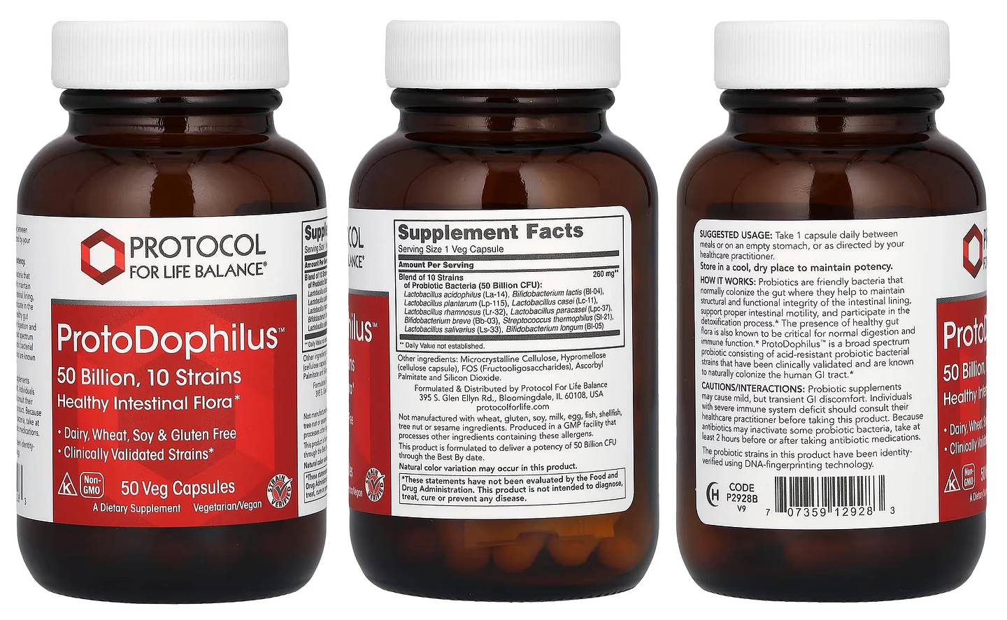 Protocol for Life Balance, ProtoDophilus packaging