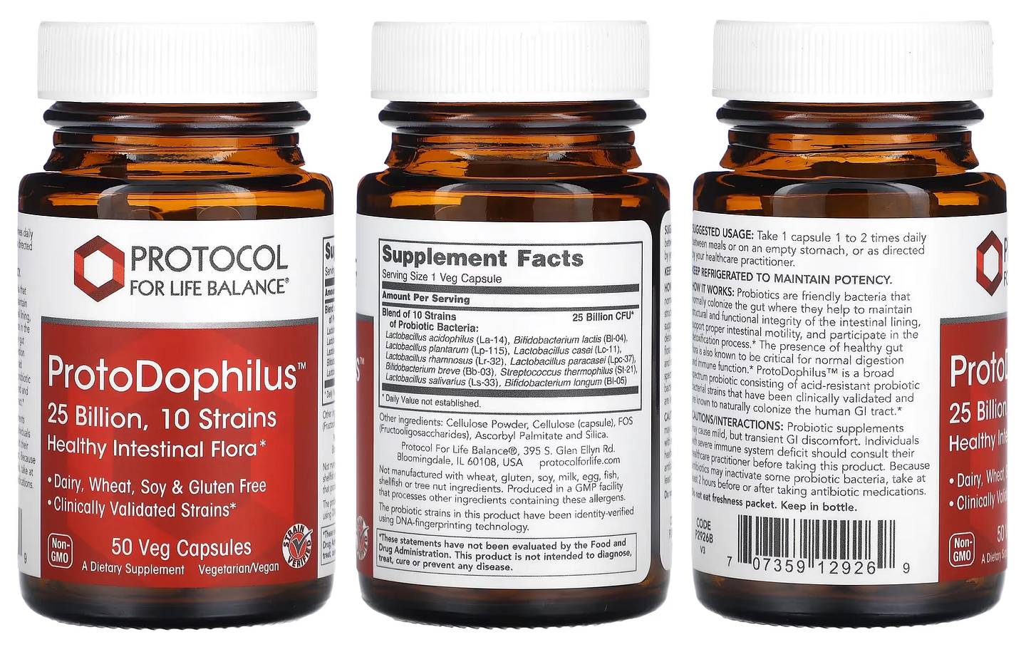 Protocol for Life Balance, ProtoDophilus packaging