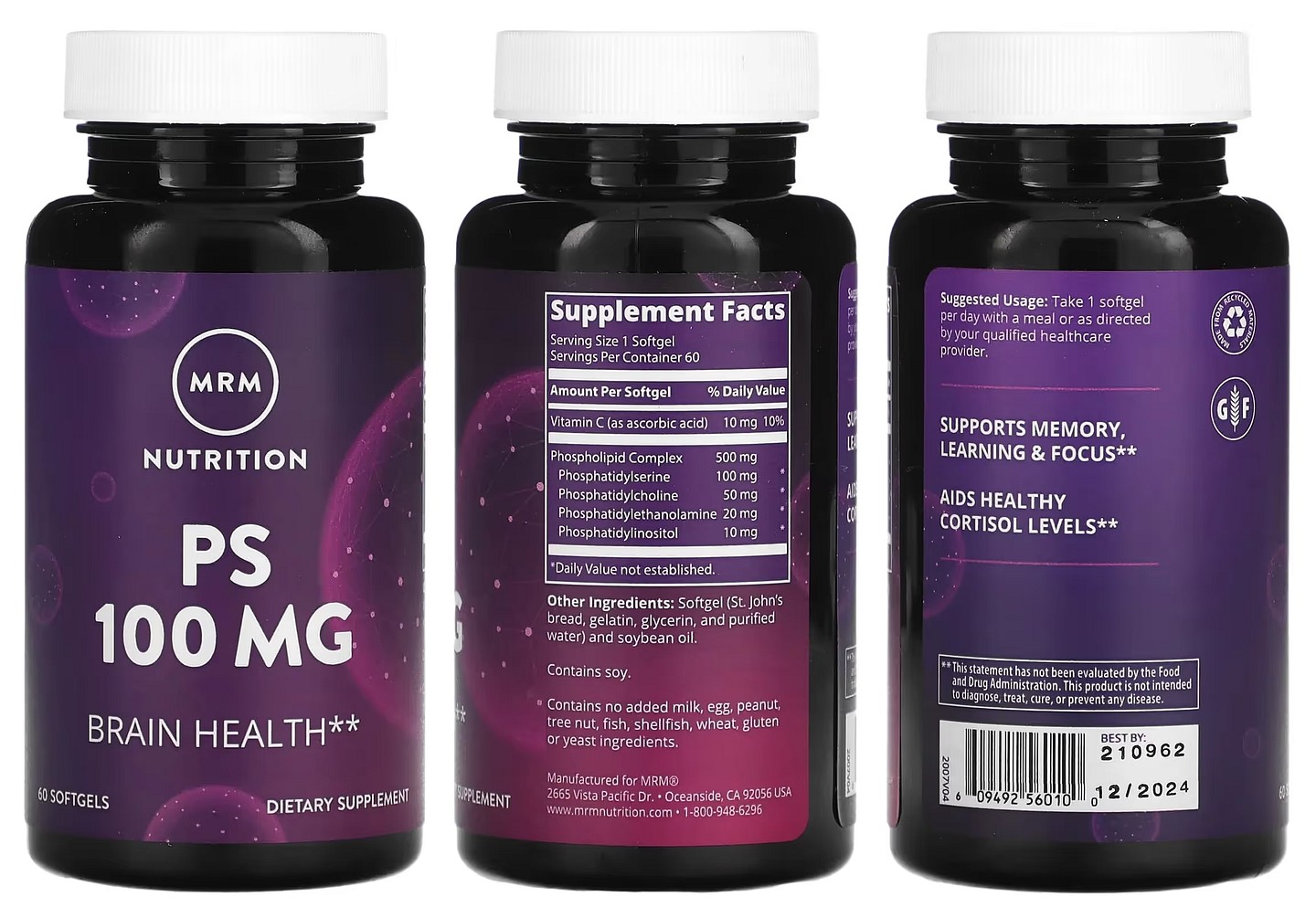 MRM Nutrition, PS packaging