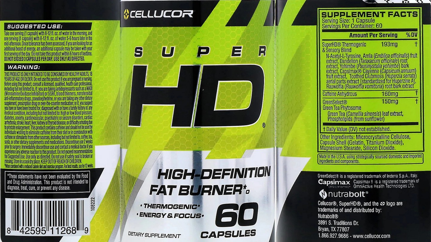 Cellucor, Super HD label
